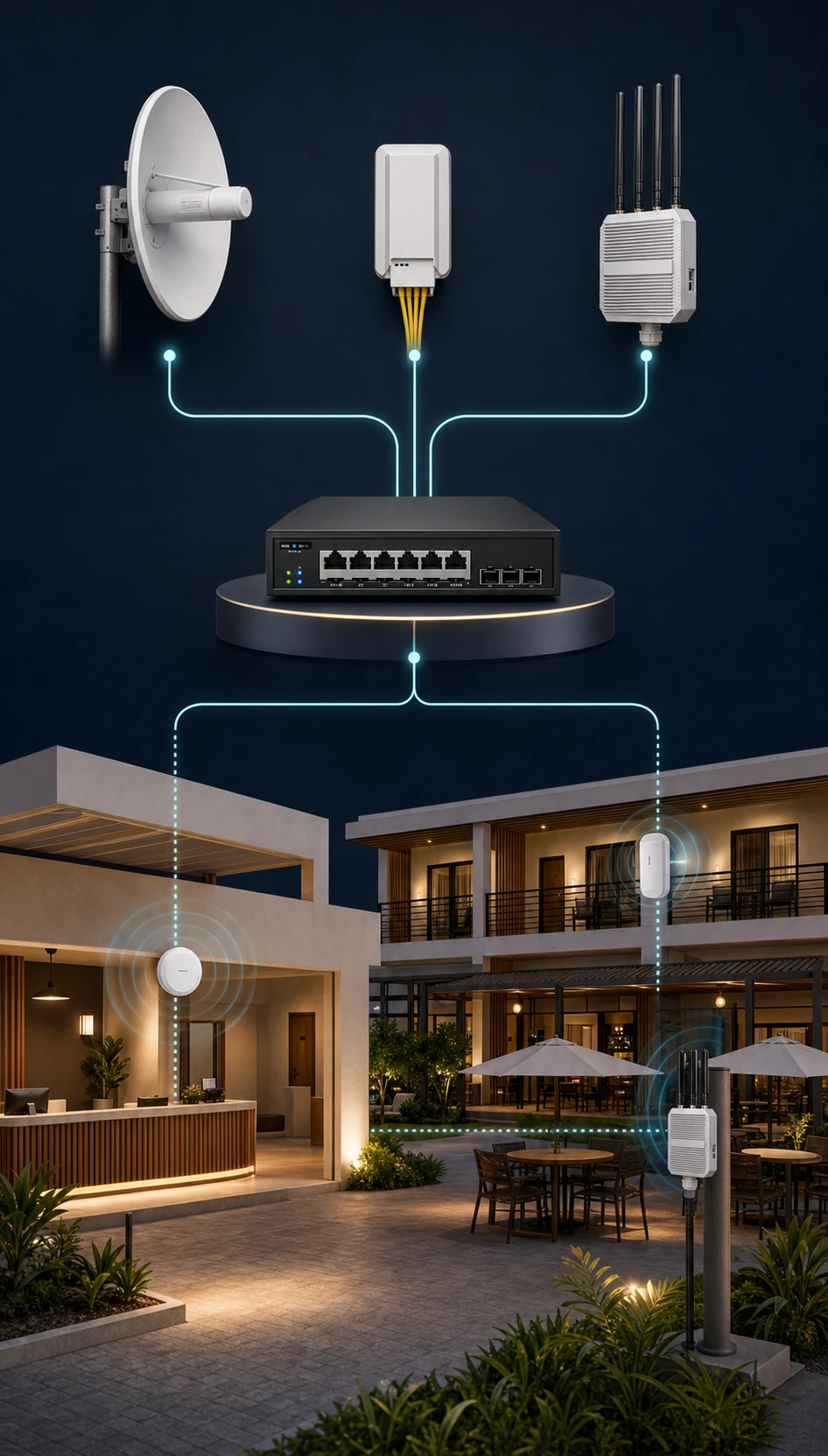 WIGI Networks approved connectivity architecture direction.